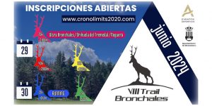 VIII Trail Bronchales 2024 inscripciones abiertas